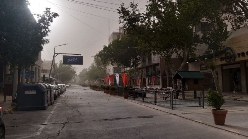 San Juan, bajo alerta amarillo por fuerte viento Sur