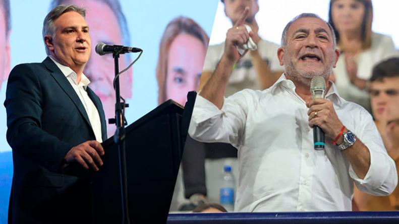 Córdoba elige gobernador: el debate entre Martín Llaryora y Luis Juez