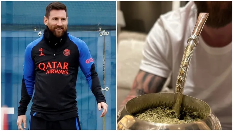 Messi ya toma mate con las tres estrellas y la copa del mundo