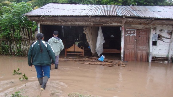 Por las lluvias, 15 familias debieron ser asistidas