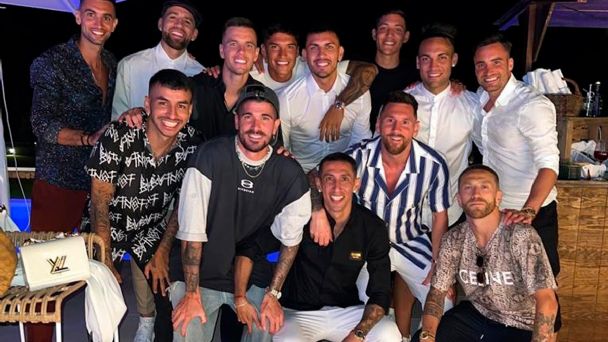 El cumpleaños de Lionel Messi en Ibiza: espectacular festejo con jugadores de la Selección