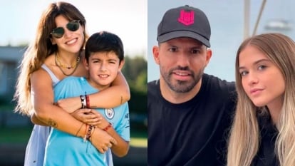 El gesto buena onda de Gianinna Maradona con Sofía Calzetti, la novia del Kun Agüero: la etiquetó en las postales del cumple de su hijo