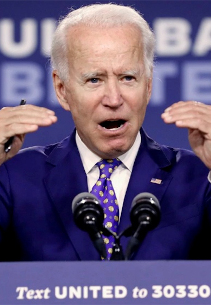 Biden puso al coronavirus y a la Corte Suprema en el foco del debate electoral