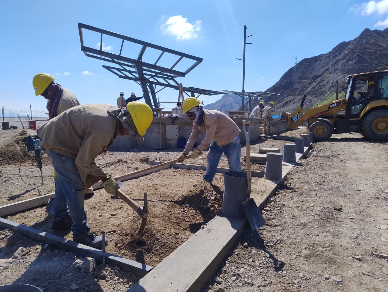 Comienzan a tomar forma los miradores que transformarán Punta Negra
