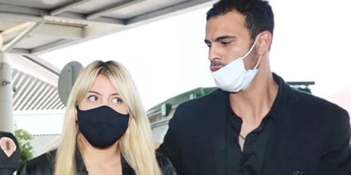 Volvió el guardaespaldas de Wanda Nara y estalló la polémica