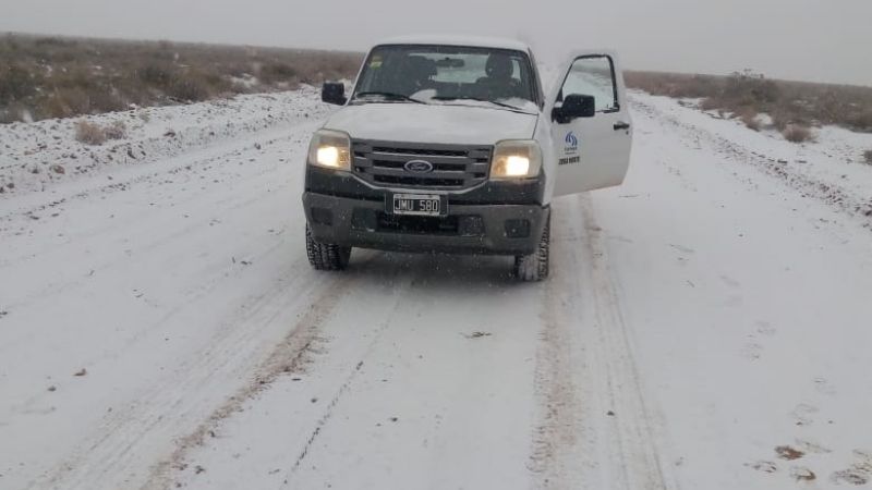¿Viajas este finde y no sabés cómo están las rutas por la nieve? Mirá