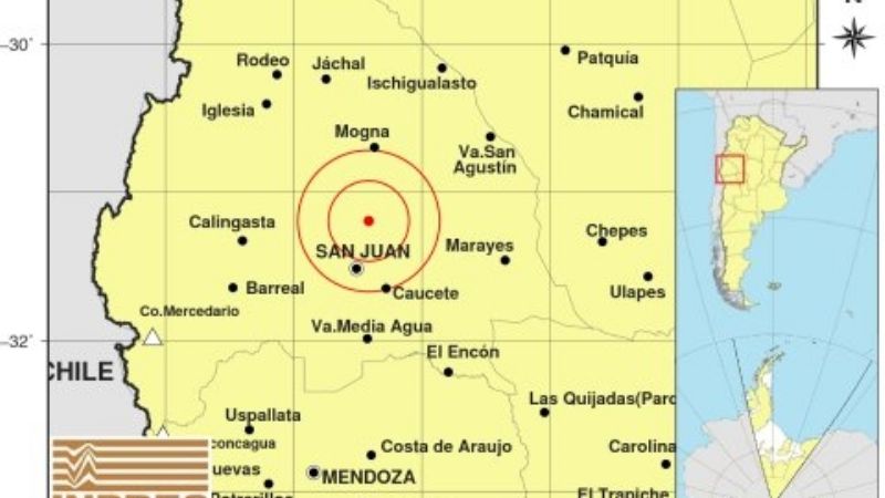 Tembló en la madrugada en San Juan