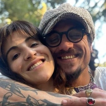Daniel Osvaldo confirmó su reconciliación con Gianinna Maradona con una romántica declaración: "Te amo, gracias por estar siempre"