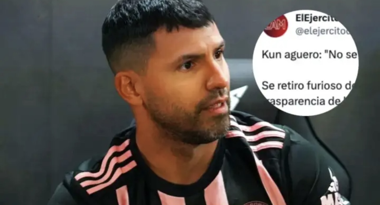 El Kun Agüero protagonizó un fuerte escándalo en los Martín Fierro Latino