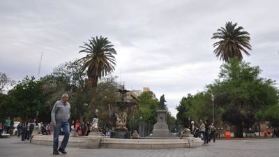Domingo frío y nublado 