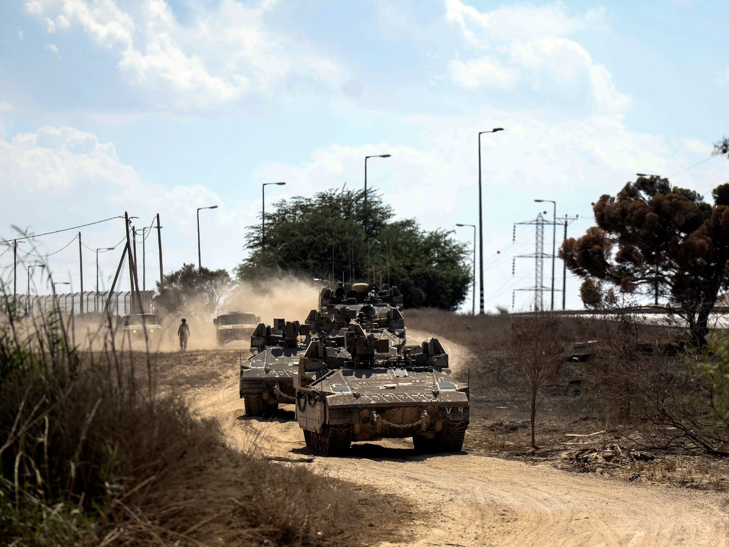 El Ejército de Israel realizó una "incursión selectiva" en el sur de la Franja de Gaza