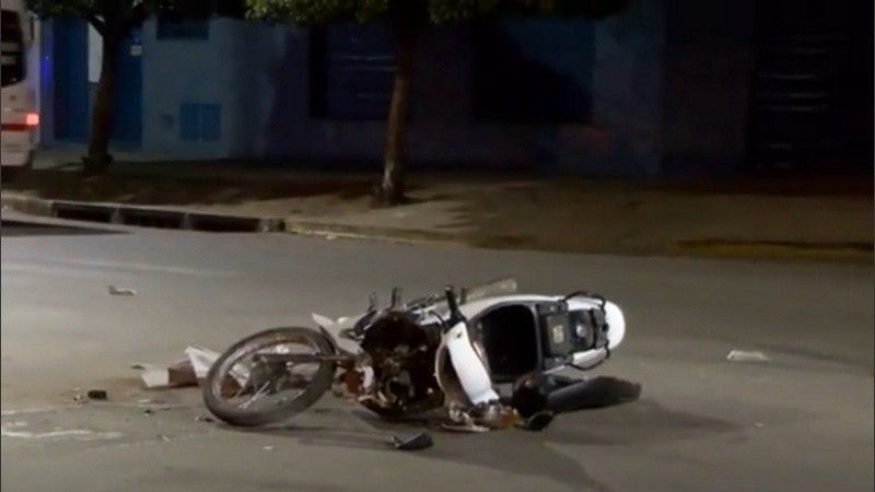 Chocó con una camioneta y perdió a vida