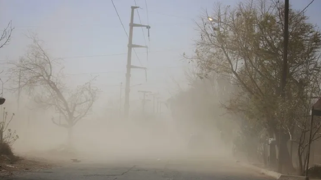 El viento zonda y luego el sur azotarán la provincia este martes