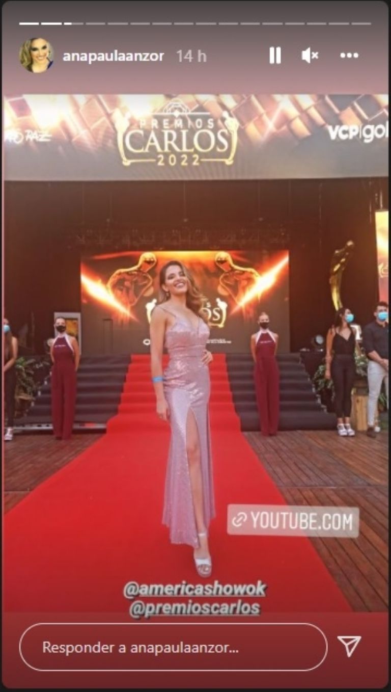 Ana Paula Anzor: la joven chimbera que fue una bomba en los Premios Carlos