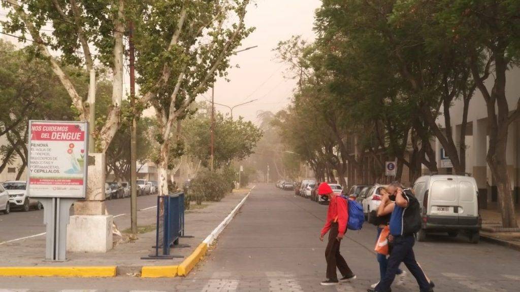Alerta por viento intenso y descenso de temperatura
