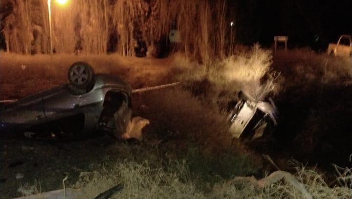 Los conductores del accidente de Pocito continúan internados