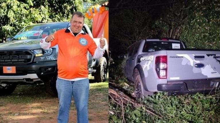 Ganó una camioneta en un bingo, chocó borracho y dejó a un pueblo sin luz