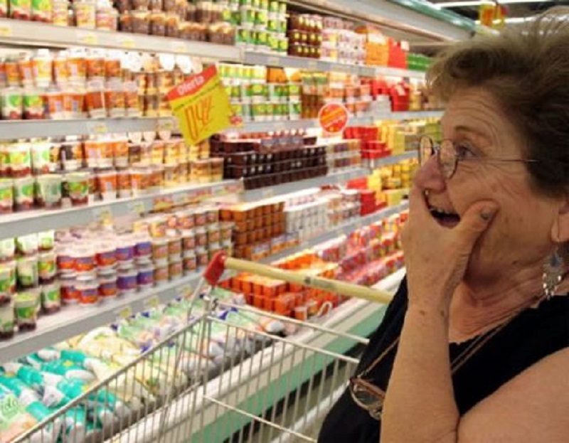 El precio de los alimentos subió más que la inflación