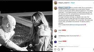 El romántico mensaje de Milagros Maylin en el cumpleaños de Larreta: "Me enamoré"
