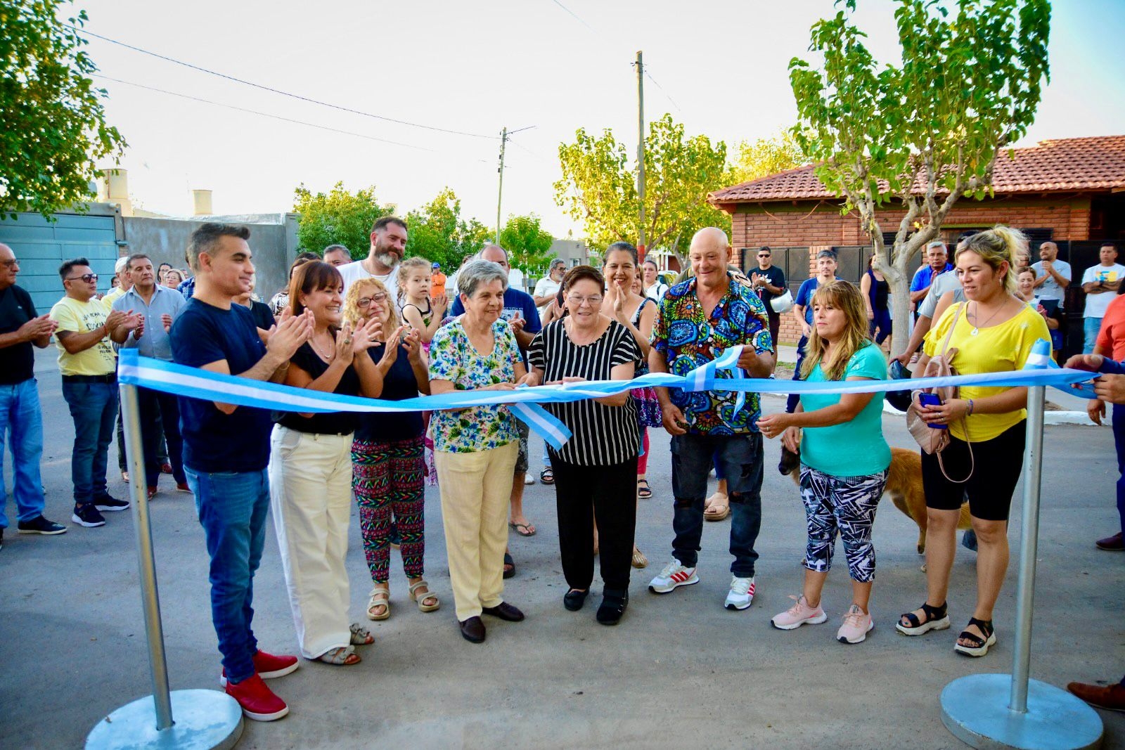 El barrio Andacollo VIII estrenó plaza y festejó con mateada