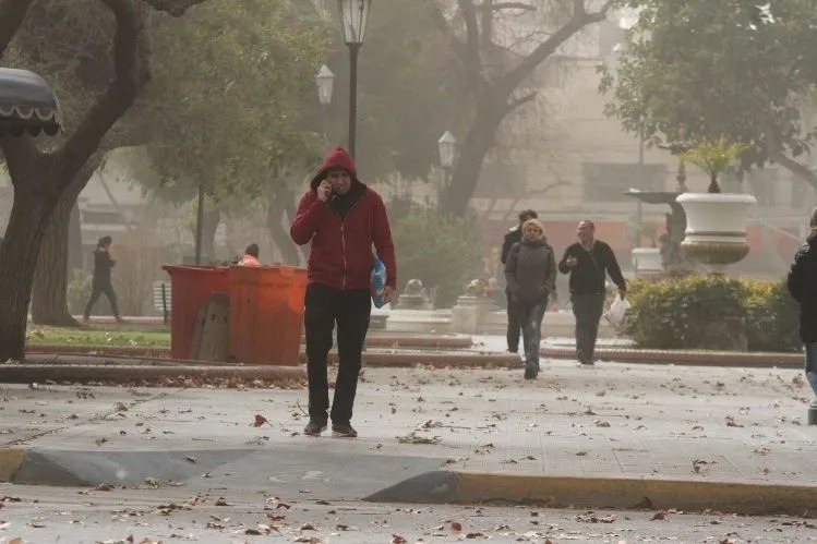 Alerta amarillo por fuerte viento Sur para San Juan