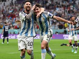 Argentina la rompió contra Croacia y llegó a la final