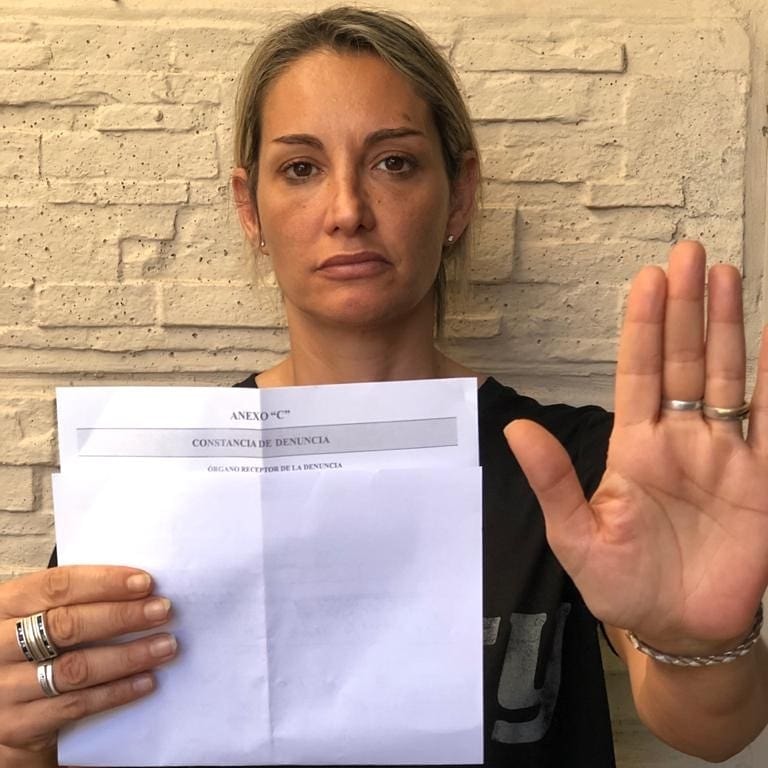 Gimena Martinazzo denunció a Eduardo Cáceres por violencia