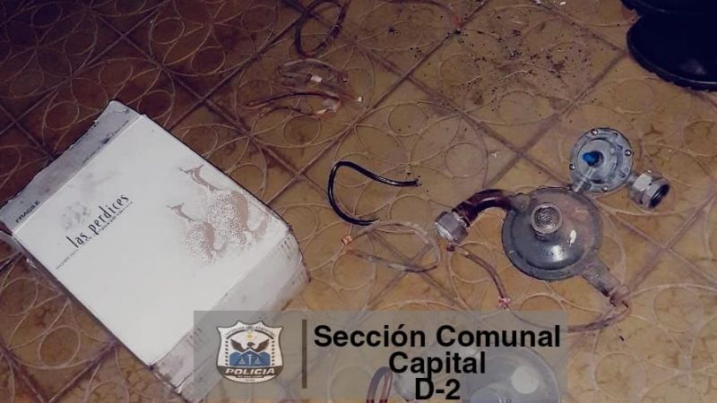 Cayó el "gasista" en Capital: un delincuente que robaba medidores de gas