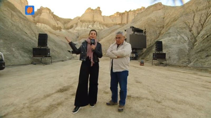 Todo listo en el cerro Alcázar para el Concierto de las Américas