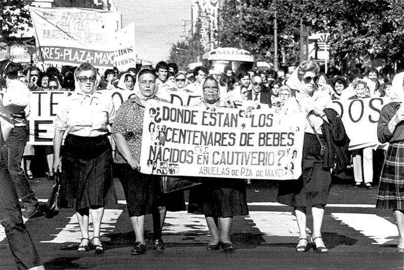 Las Abuelas de Plaza de Mayo cumplen 45 años