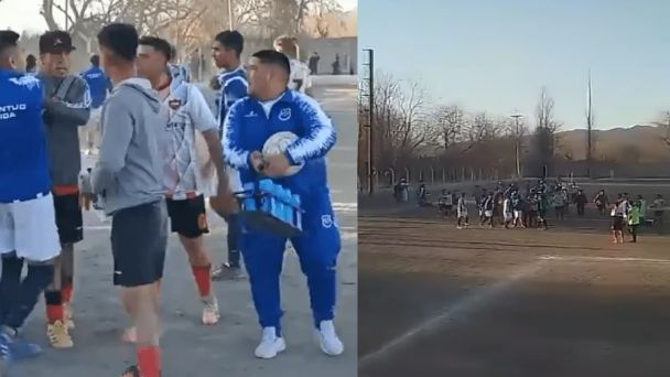 La Liga Caucetera Sanmartiniana terminó un partido a los disparos