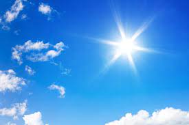 Sábado con temperatura agradable y sol pleno