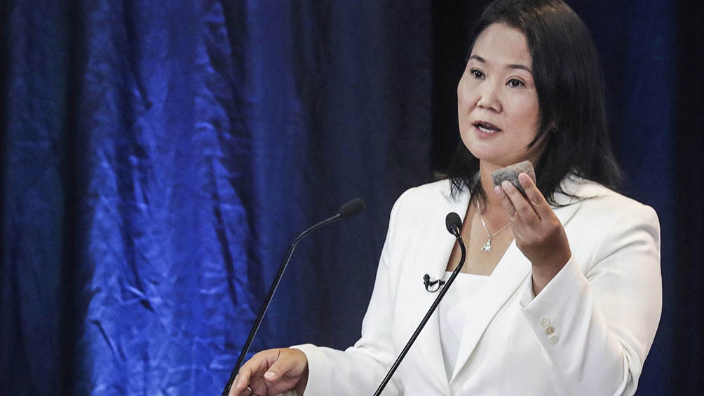 Con el 91% de las actas procesadas, Fujimori se impone a Castillo