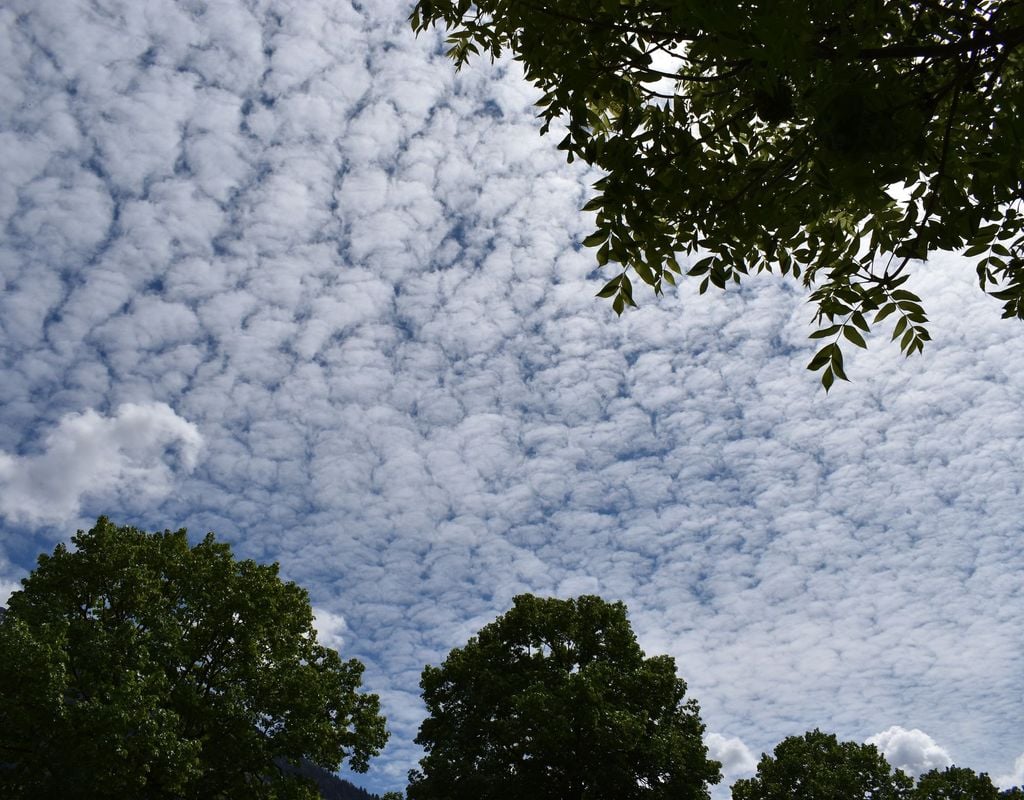 Inicio cálido de la semana con algunas nubes presentes