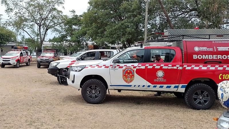 Desgracia con suerte en Chimbas por la travesura de un niño