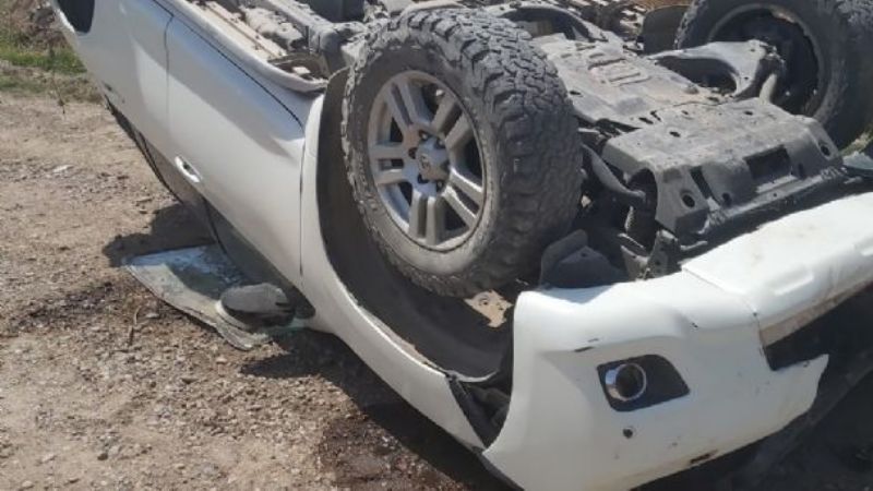 Tremendo vuelco en Jáchal: un hombre falleció y una mujer está herida