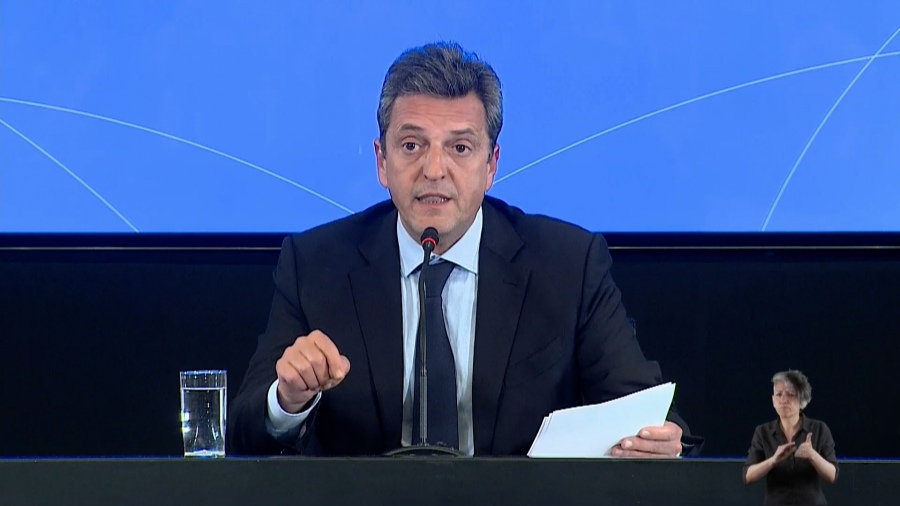Massa anunció un nuevo régimen de comercio para darle previsión al país