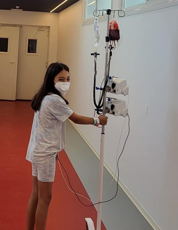 Finalmente Guillermina será transplantada y se ilusiona con su recuperación definitiva