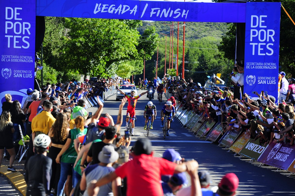 Tivani ganó la Etapa Reina de la Vuelta a San Luis y pasó a liderar la general