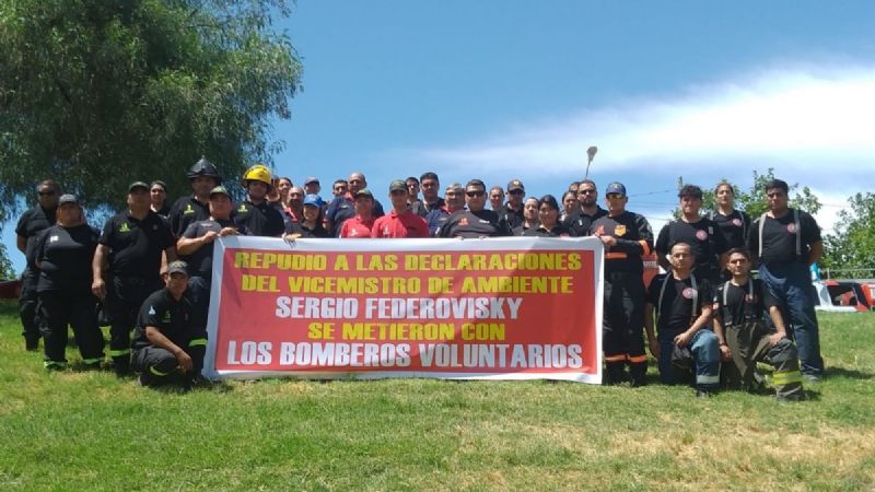 En San Juan, los Bomberos Voluntarios sacan pecho y repudian al Gobierno Nacional