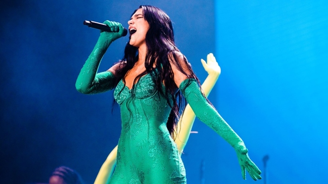 Dua Lipa en Buenos Aires: un show sexy