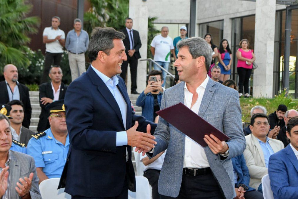 Massa y Meoni llegan a la Provincia