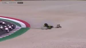 Un piloto sanjuanino se pegó terrible palo en un carrera en Italia