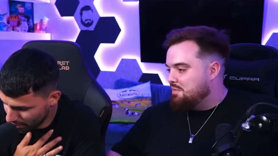 El Kun Agüero sufrió una arritmia en vivo en un stream con Ibai Llanos