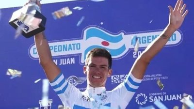 Emiliano Contreras hizo historia y es el nuevo campeón Panamericano de Ciclismo