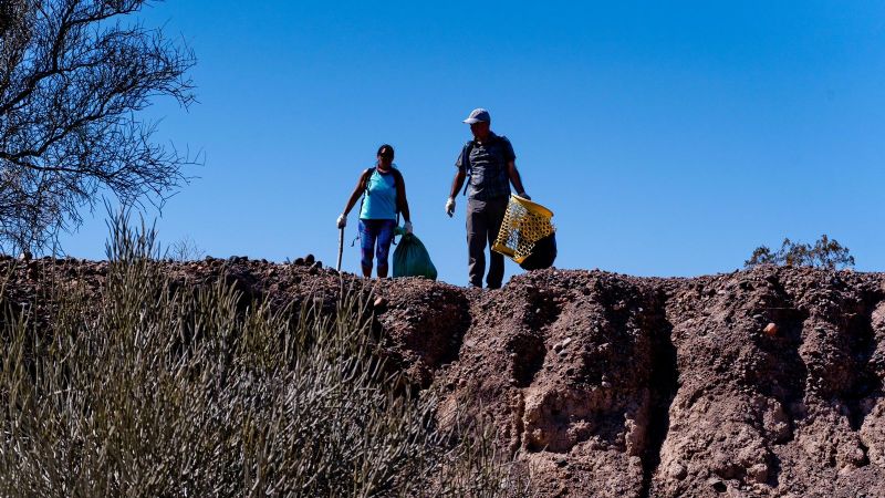 Se pusieron la 10 y juntaron basura que no habÃan tirado