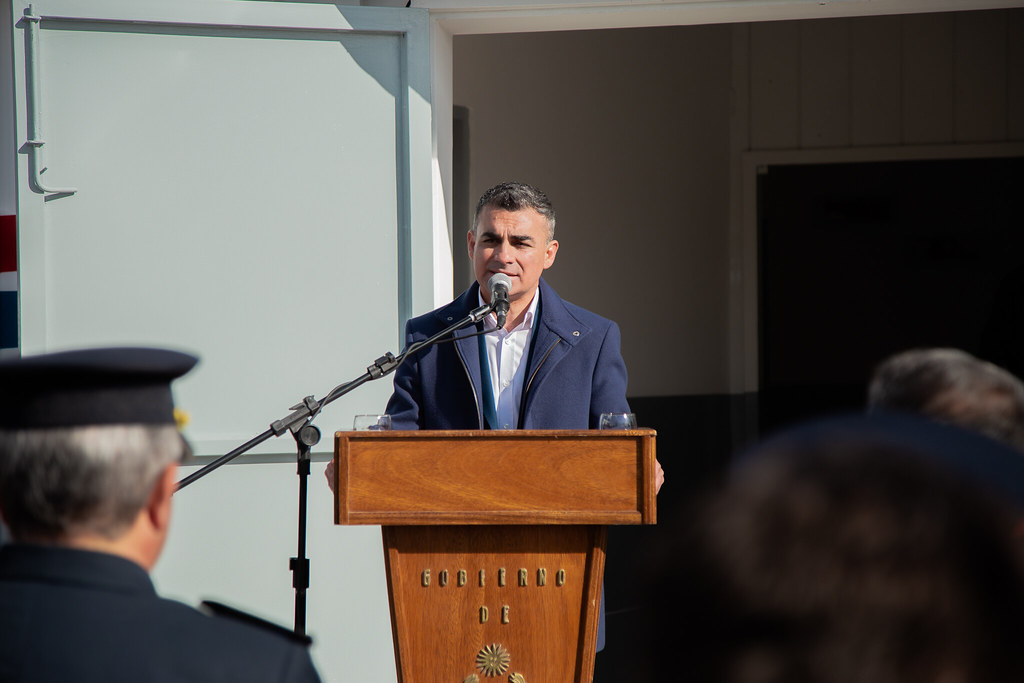 Chimbas cedió el predio y 10 móviles para el nuevo Comando Radioeléctrico Norte