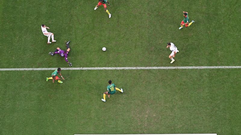 Serbia y Camerún empataron en un partidazo