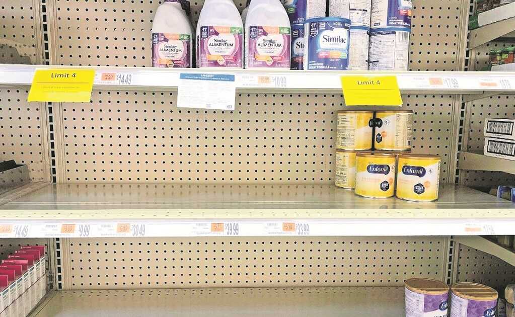 Preocupa en Nueva York el faltante de leche en polvo para bebés
